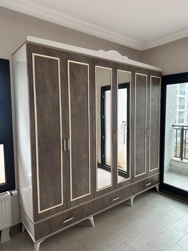 ultra lüks komple mdf yatak odası takımı sıfır ürün adrese teslim - 6