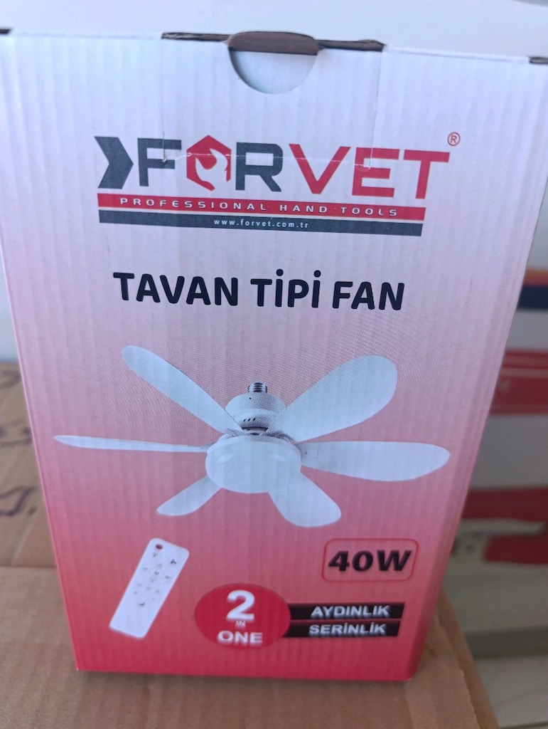 fan kumandalı - 2