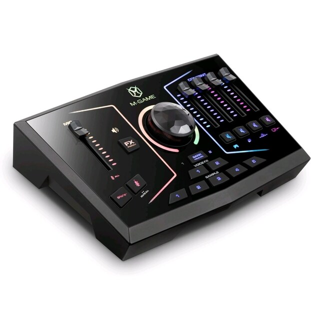 M Game RGB Dual USB Gaming Podcast Ses Kartı