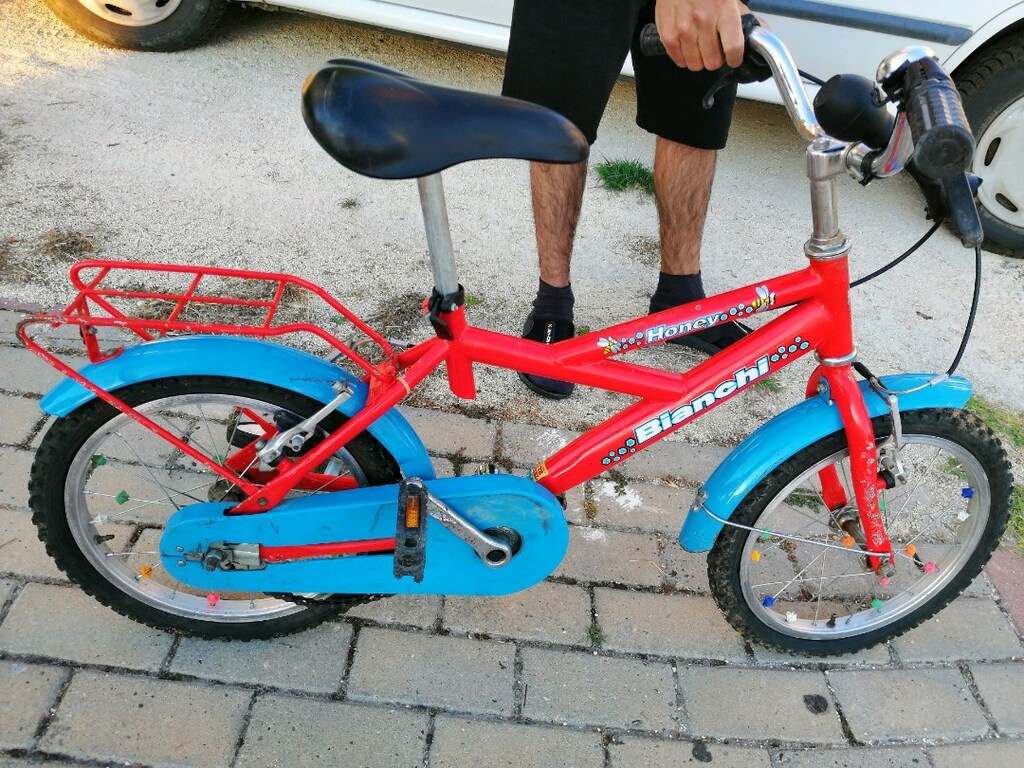 Bianchi honey 16 jant çocuk bisikleti - 2