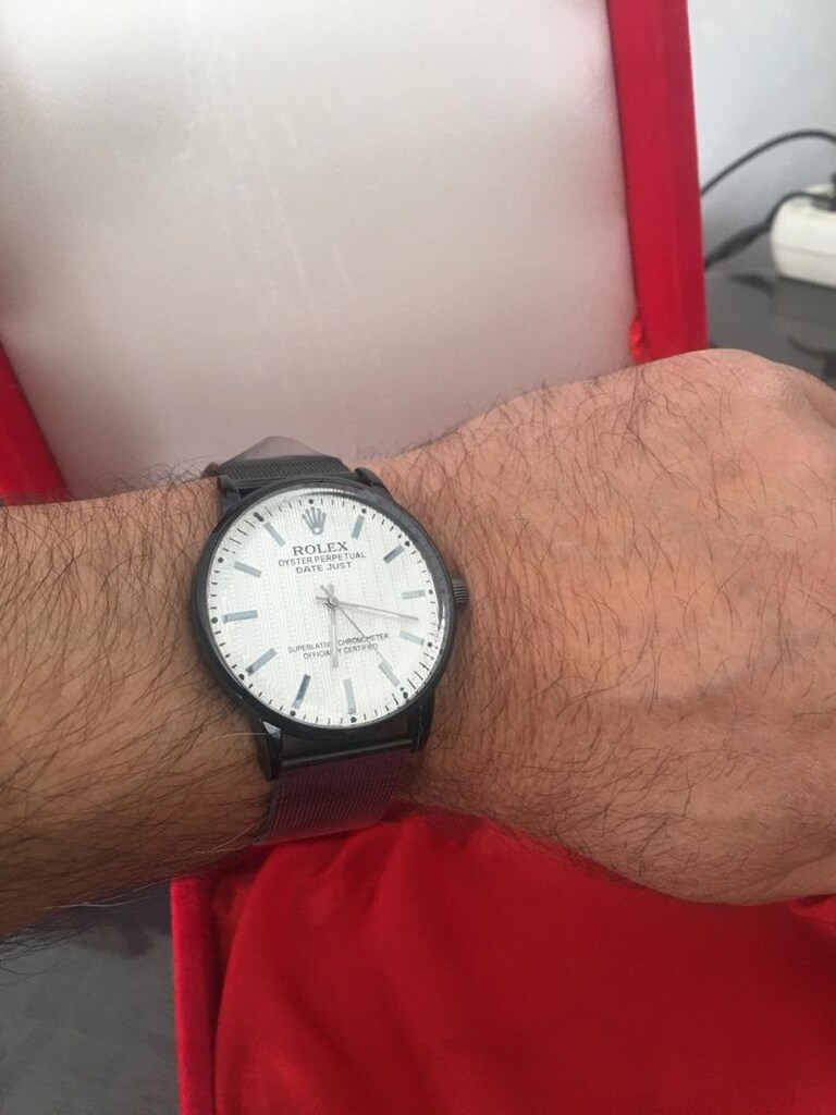 Rolex Date Just erkek kol saati... - 7