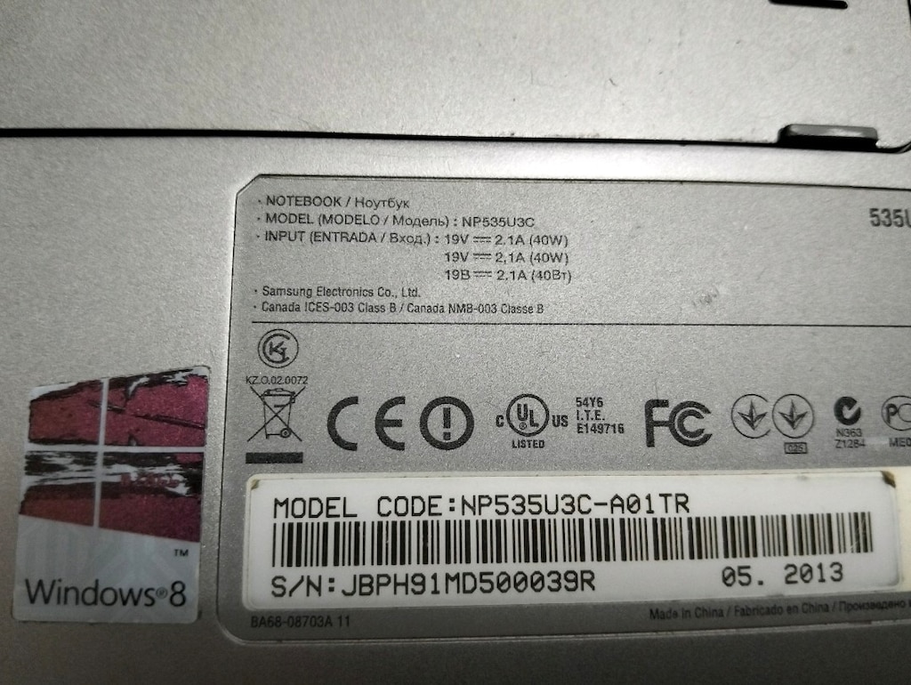Samsung i5 2. nesil işlemcili laptop - 4