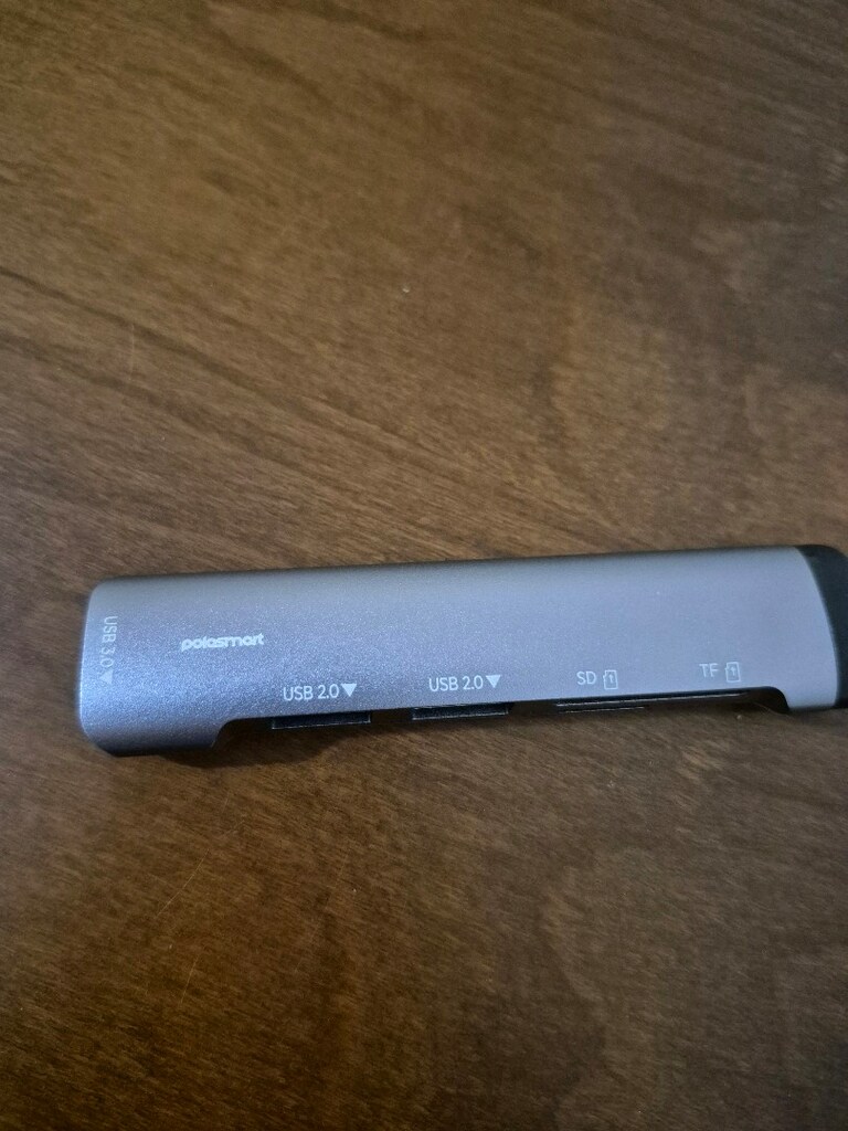 Polosmart PGS407 Type-C Uyumlu 5 Çıkışlı Dönüştürücü Çoklayıcı USB 3.0 - 4