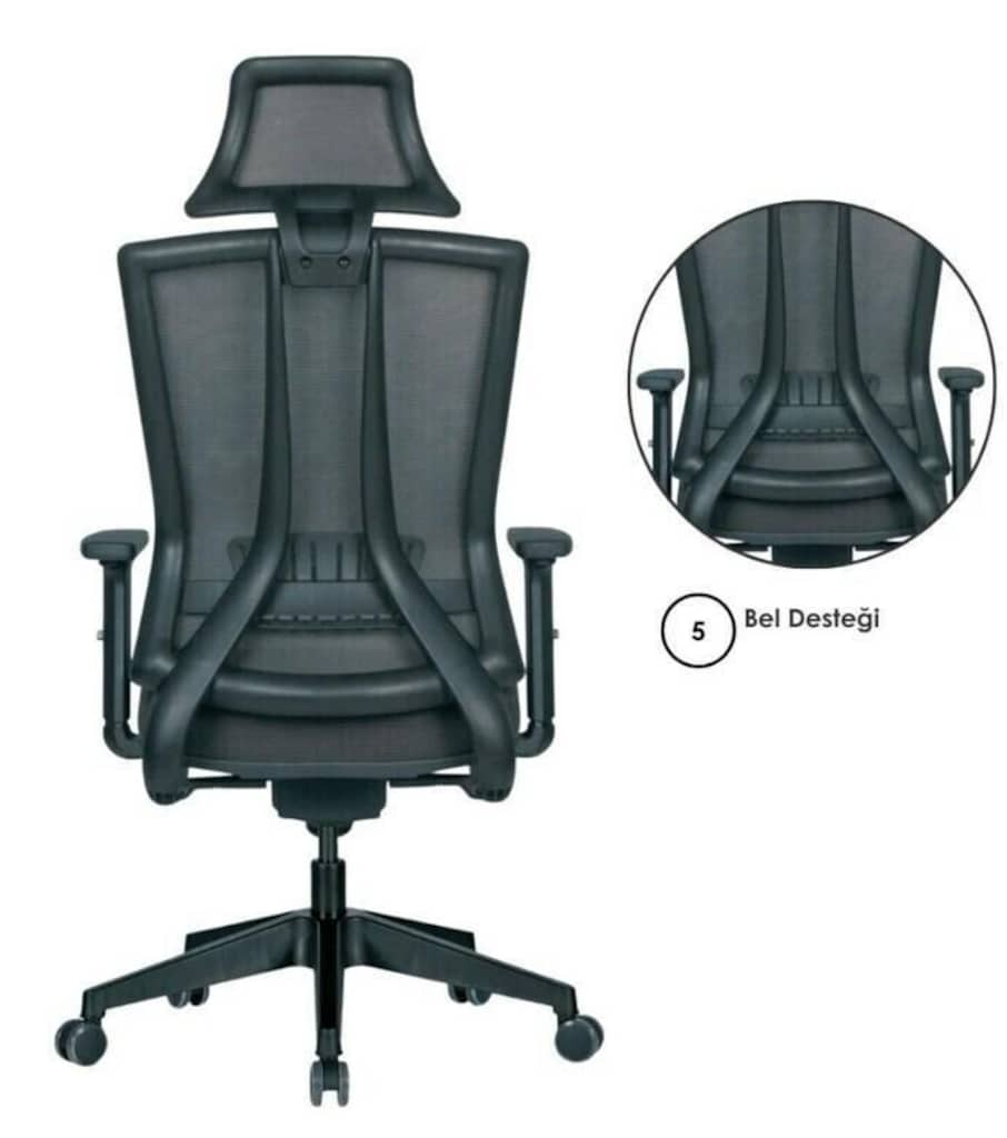 202/ Çalışma / Oyuncu / Müdür / Yönetici / Ofis Koltuğu Sıfır - 3