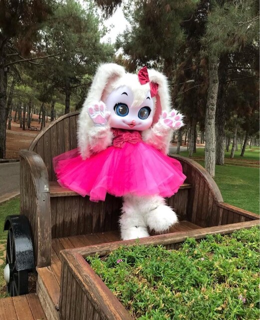 Satılık Tavşan Maskot Kostümü