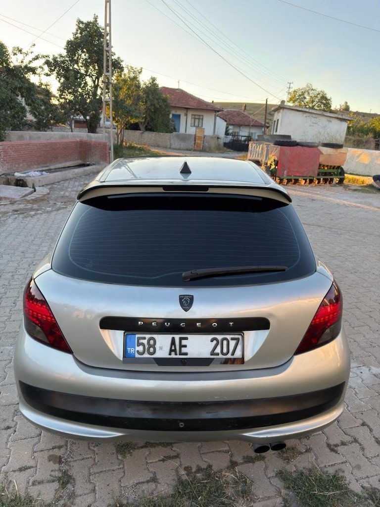 Peugeot 207 Led stop Mercek far Özel plaka - 7