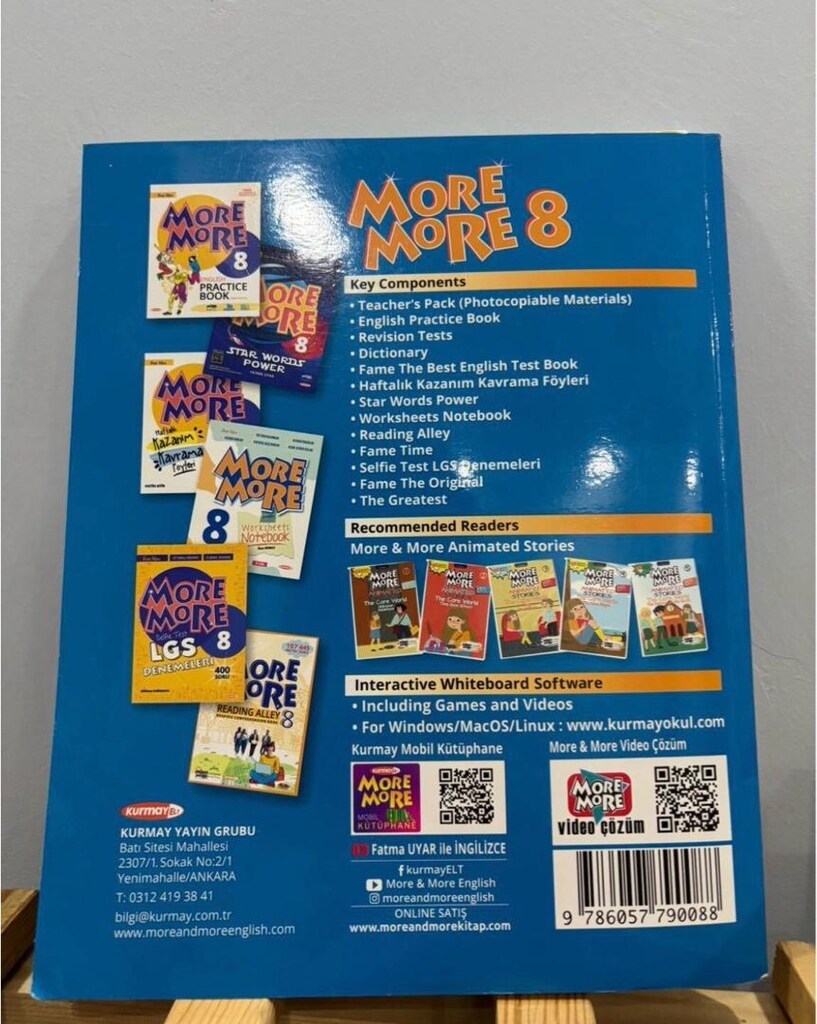 8.Sınıf More More İNGİLİZCE TEST KİTABI - 2