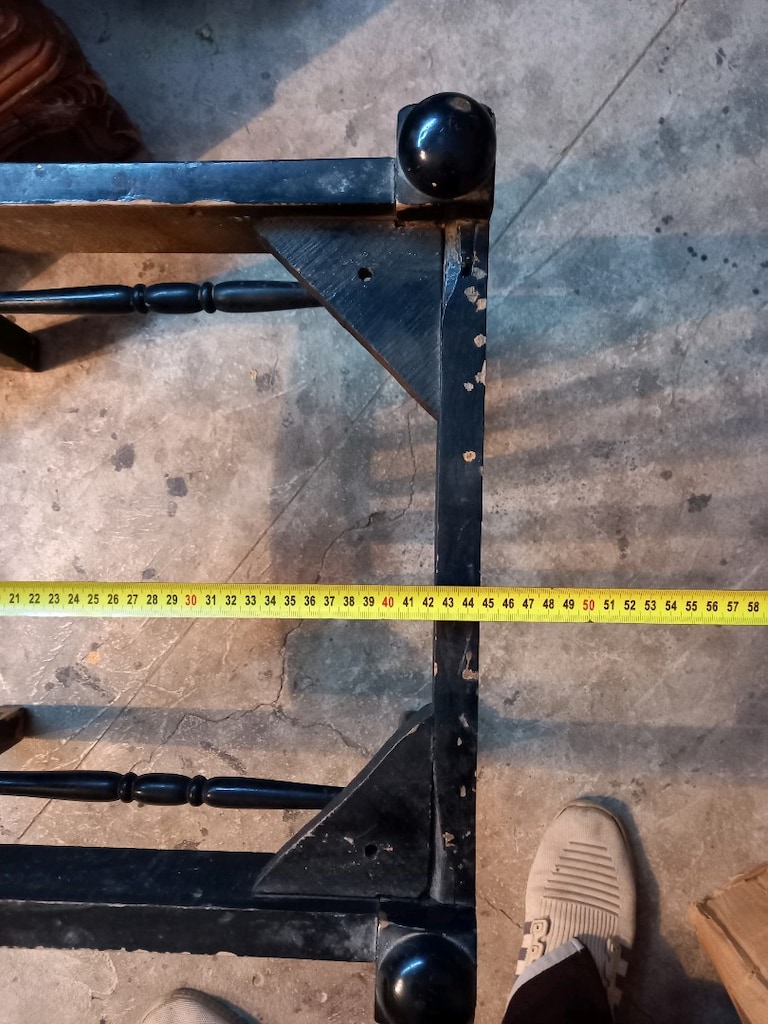ANTİKA 1950'S THONET, AHŞAP FİL AYAK SANDALYE - 5