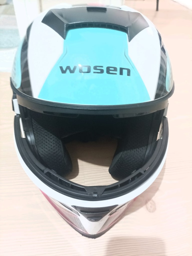 wosen güneş gözlüklü çene açılır kask kadın - 14