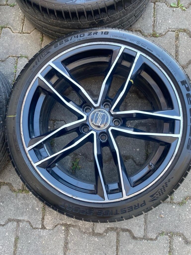 18 5x112 HATASIZ JANT LASTİK GOLF JETTA PASSAT AUDİ UYUMLU - 2