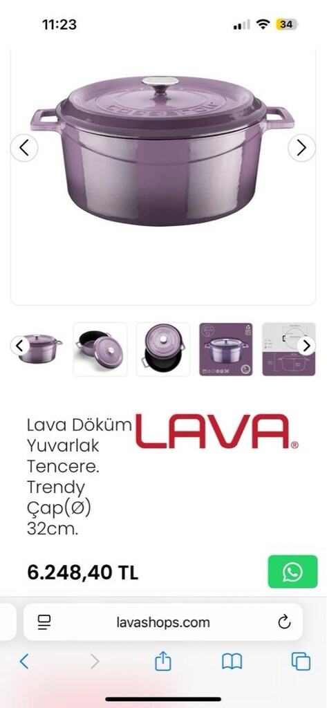 Lava Döküm Tencere - 6
