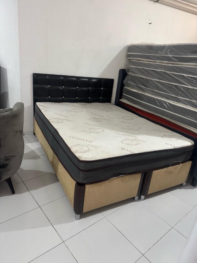 çift kişilik baza başlık yatak 150x200 - 3