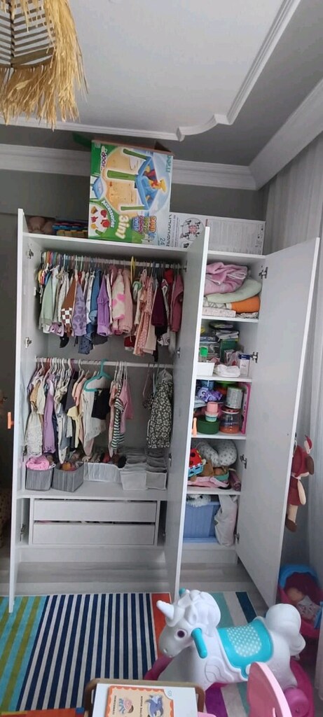 3 kapaklı 1 senelik gardrop - 2