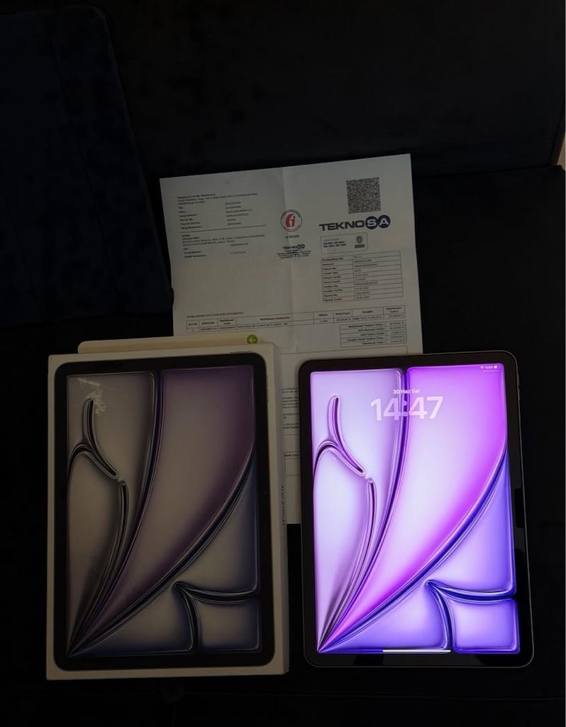 Apple iPad Air 7 / M3 / 128 GB / 11 AY GARANTİLİ - 2