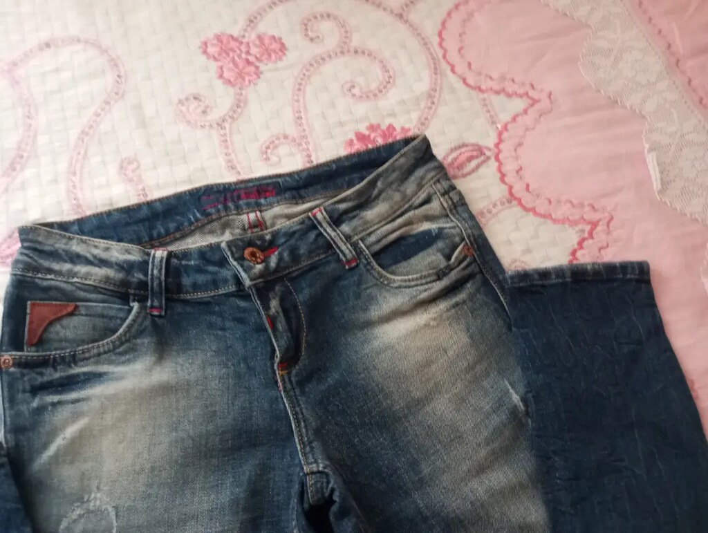 Slim fit kot pantolon - 3