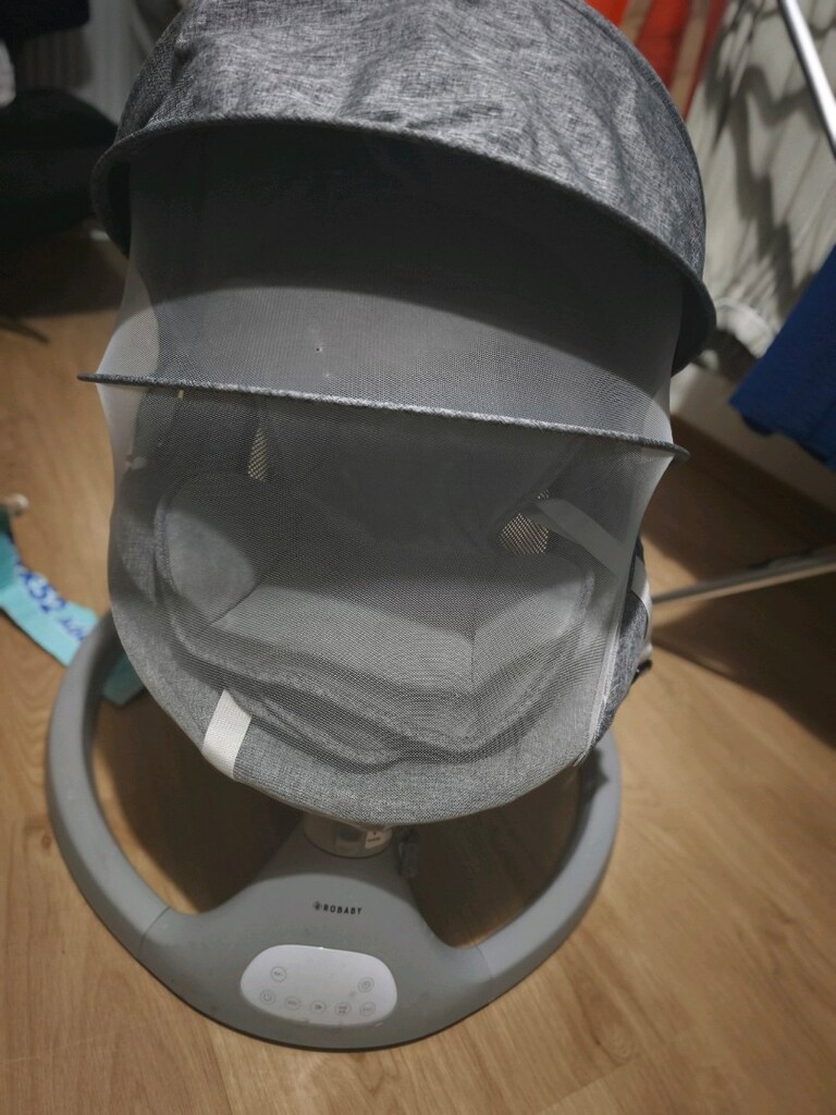 Robaby Otomatik Sallanan Ana Kucağı Elektrikli Ana Kucağı - 3