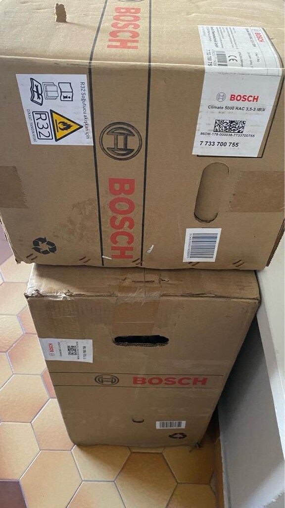BoschClimate 5000 RAC - 12000 BTU Inverter Duvar Tipi Klima 0 Kutusund - 3