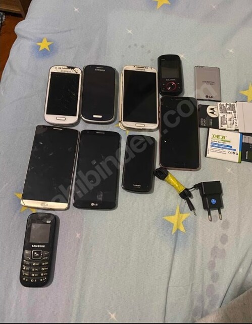Toplu Eski Telefon – Samsung, LG, Nokia ve Aksesuarlar