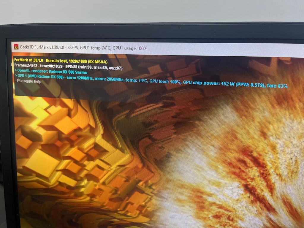 Rx 580 Sapphire 8 GB Ekran Kartı SIFIR AYARINDA TERTEMİZ - 5