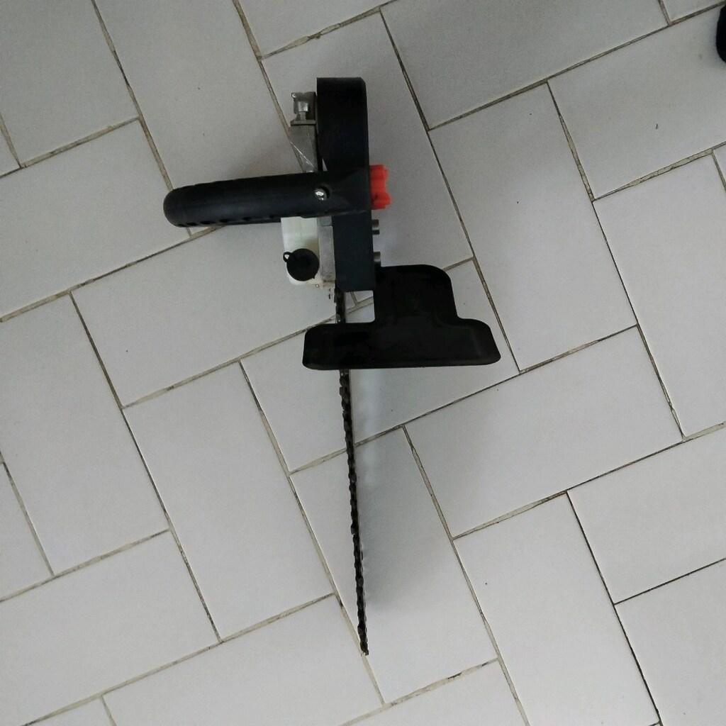 avuç içi taşlama zincirli testere aparatı - 5