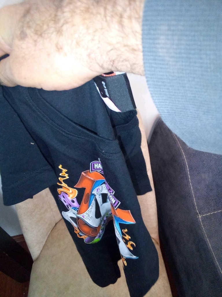 Harley Davidson siyah motifli çocuk t-shirt orijinal - 10