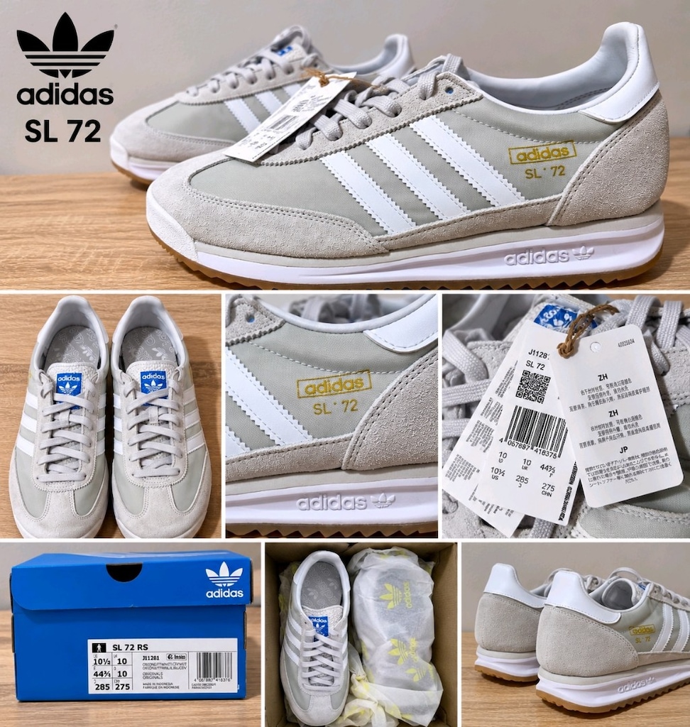 Adidas Orjinal SL 72 RS – Gri / Beyaz – 44 ⅔ Numara — görsel 7/7
