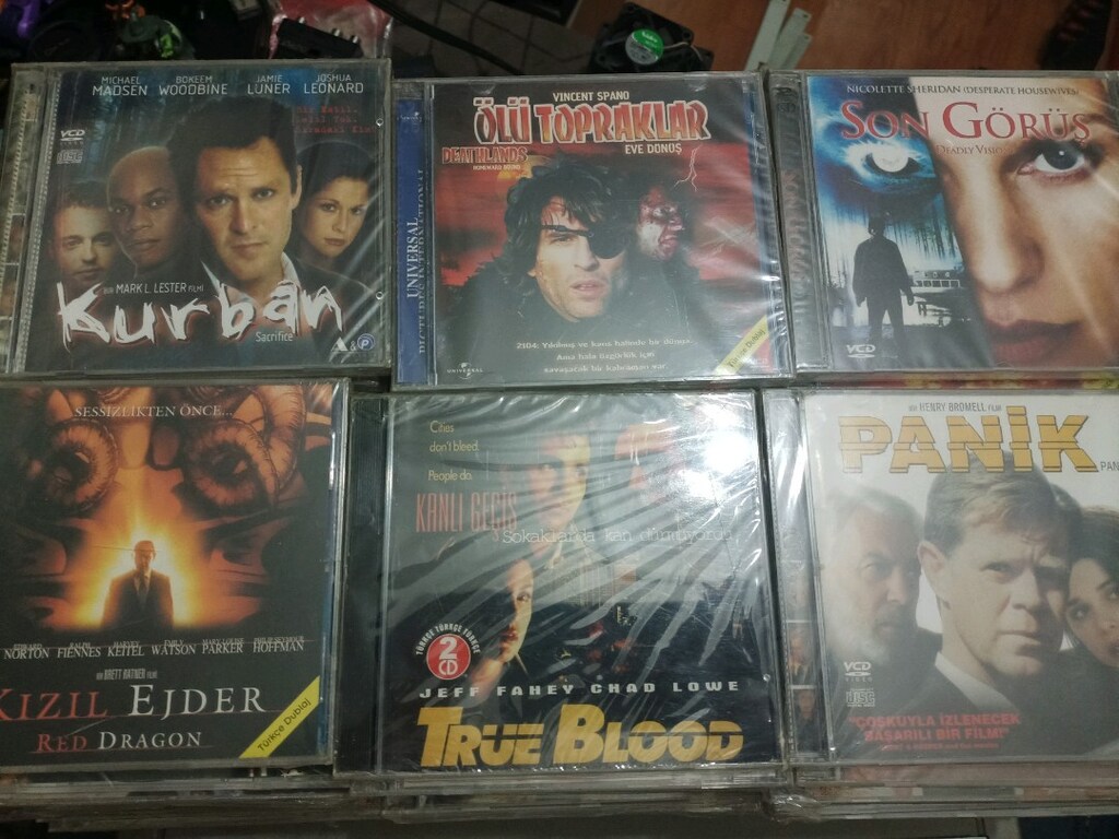 VCD KARIŞIK FİLM LOT - 15