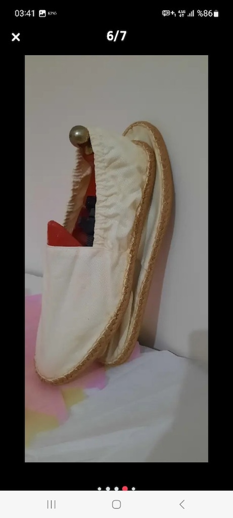 Keten ortopedik espadril ayakkabılar - 5