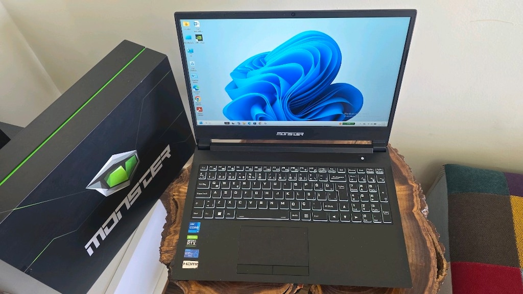 Monster Abra A5 i7-11800H 16 CPU RTX 3050 Tİ HATASIZ GAMİNG LAPTOP - 6