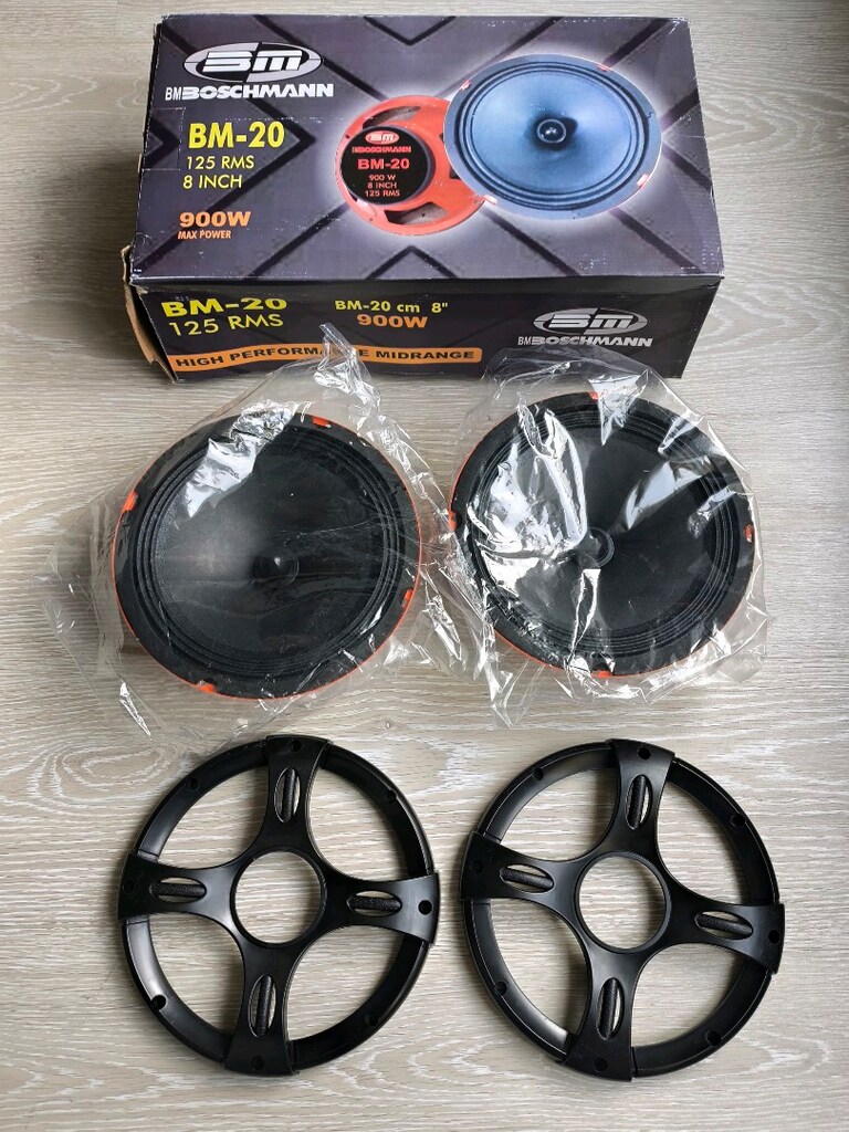 SIFIR 20cm Midrange Hoparlör Takım / Kredi Kartı - 7