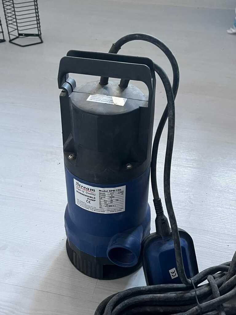 (SPB-750) Plastik Gövdeli Dalgıç Tip Drenaj Pompaları (Flatörlü) - 3