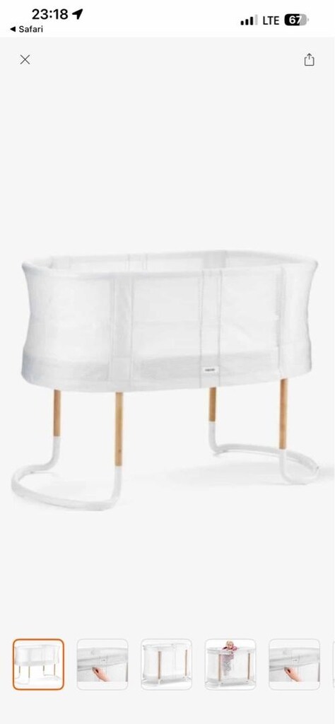 BabyBjörn Crib İki Katlı Bebek Beşiği - 4