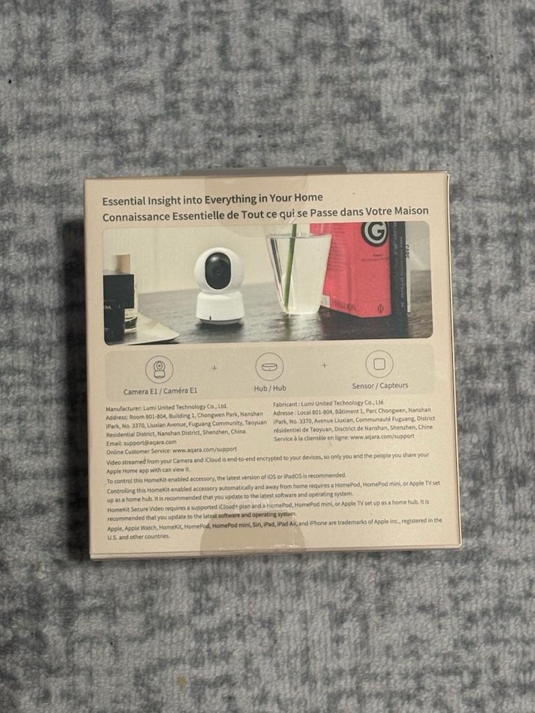 Agara Camera E1 2K SIFIR KAPALI KUTU - 4