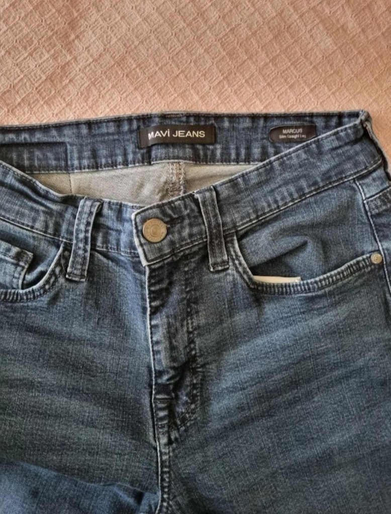 Mavi erkek Jean pantolon - 2