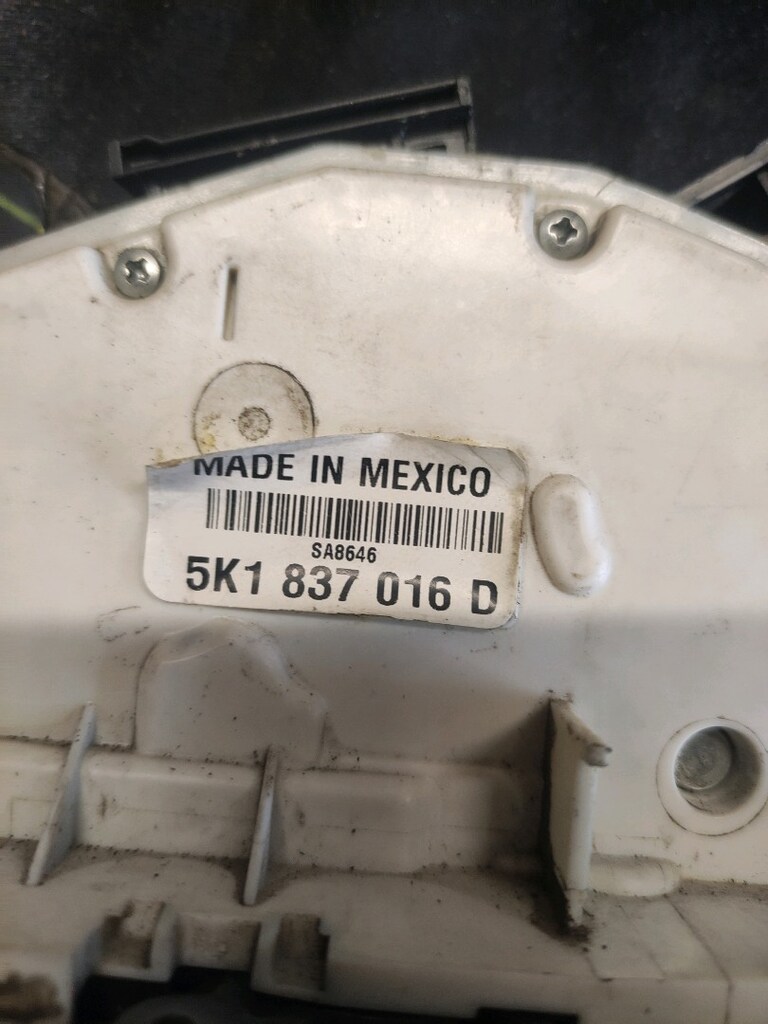 Volkswagen orijinal sağ kapı kilidi - 4