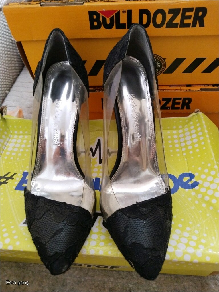 siyah stiletto - 2