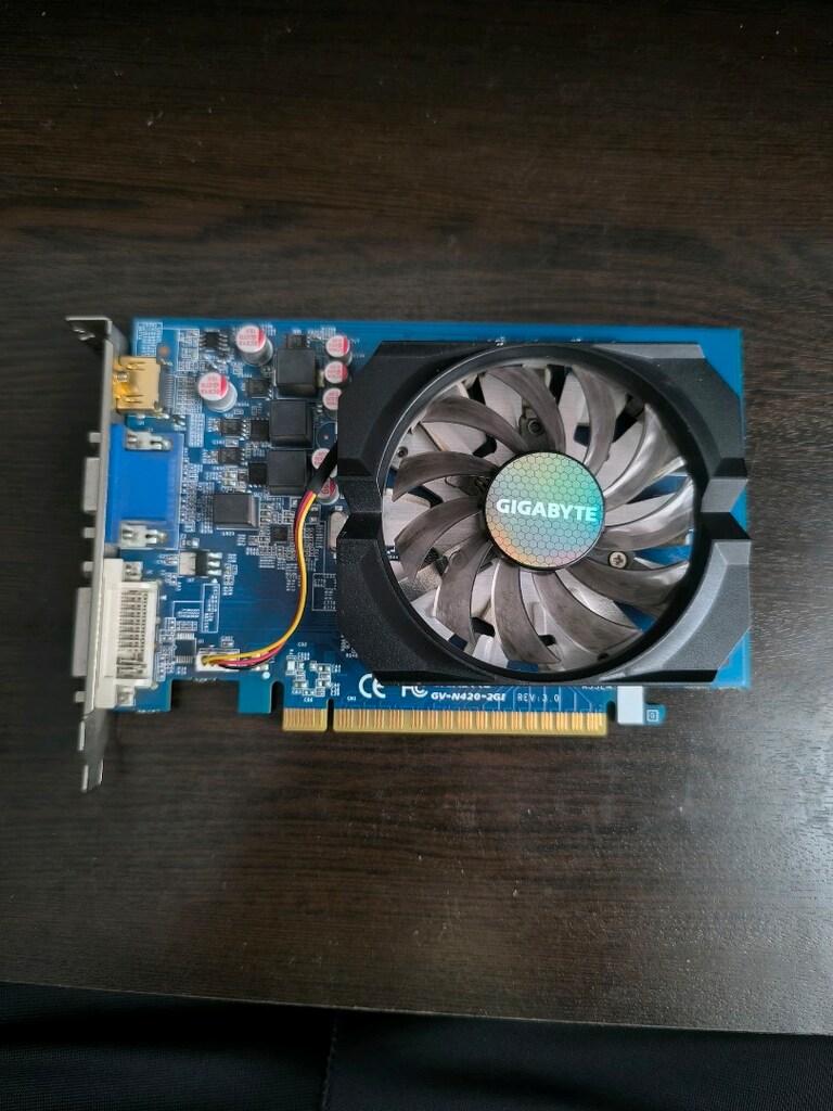 Nividya gıgabyte gt420 2GB tertemiz bakımları tam - 2