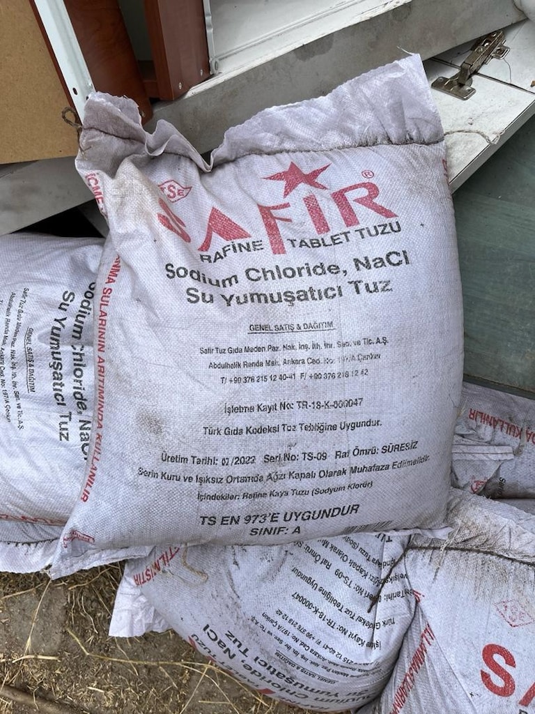 su yumuşatıcı tuz sodyum clorür - 2