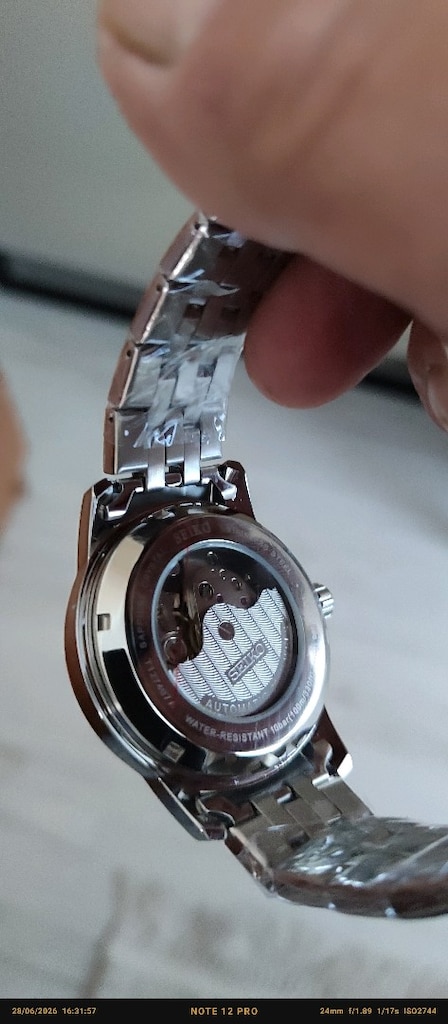 seiko otomatik saat sıfır üründür - 3