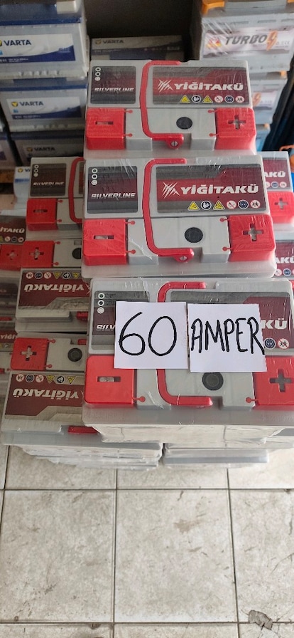 60 amper yiğit akü 2026 üretim eskiyi alınca bu fiyat - 2