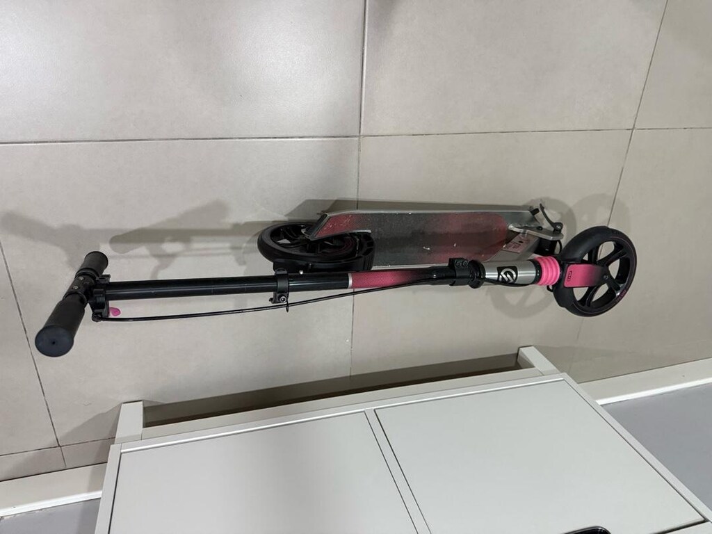 oxelo-scooter-pembe-mid9 - 2