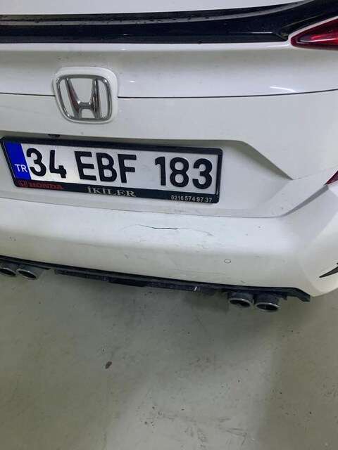 2018 HONDA CİVİC ORJİNAL ARKA TAMPON