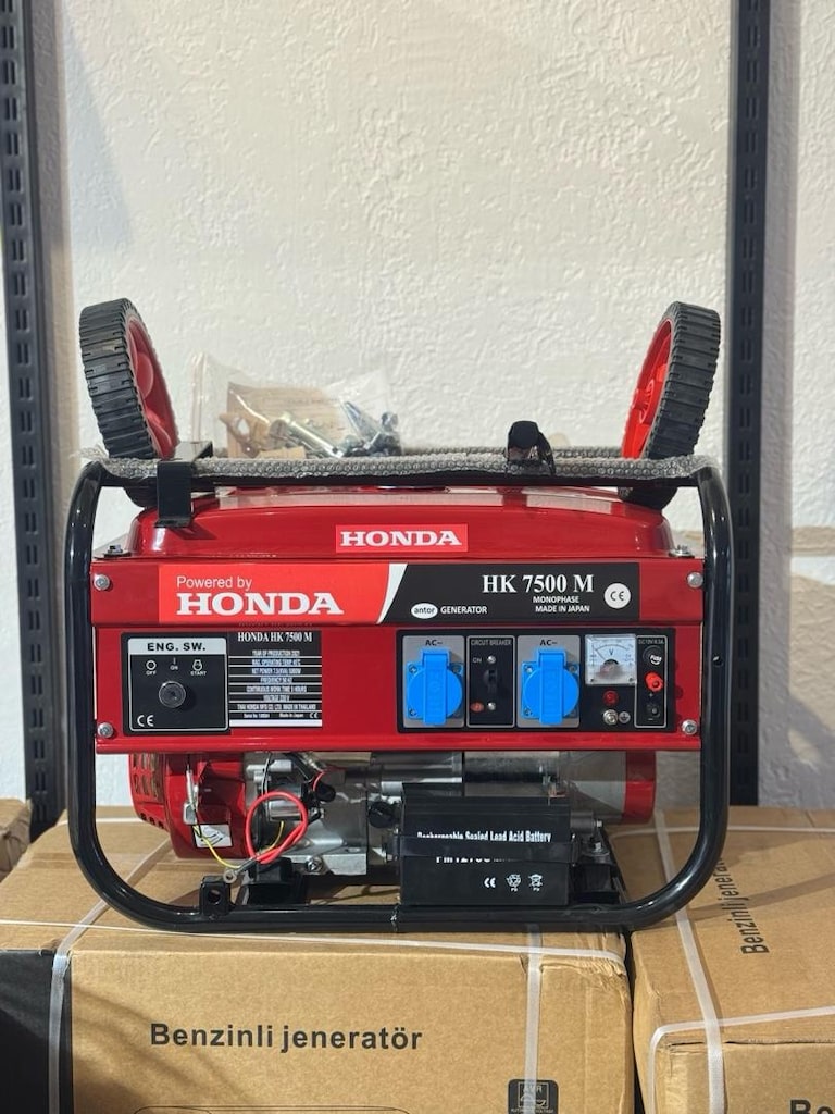HONDA PROFESYONEL 7.5 KV MARJLI JENERATÖR BENZİNLİ SIFIR ÜRÜNDÜR - 3