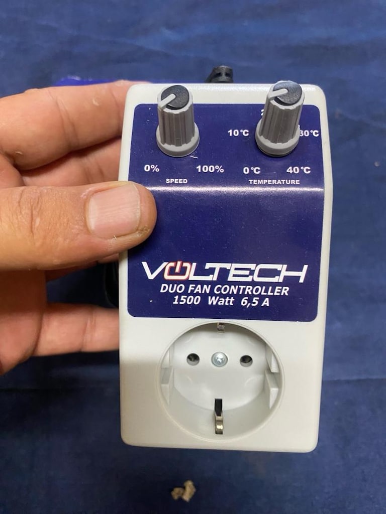 Voltech Duo Fan Controller 1500W Sıfır - 3