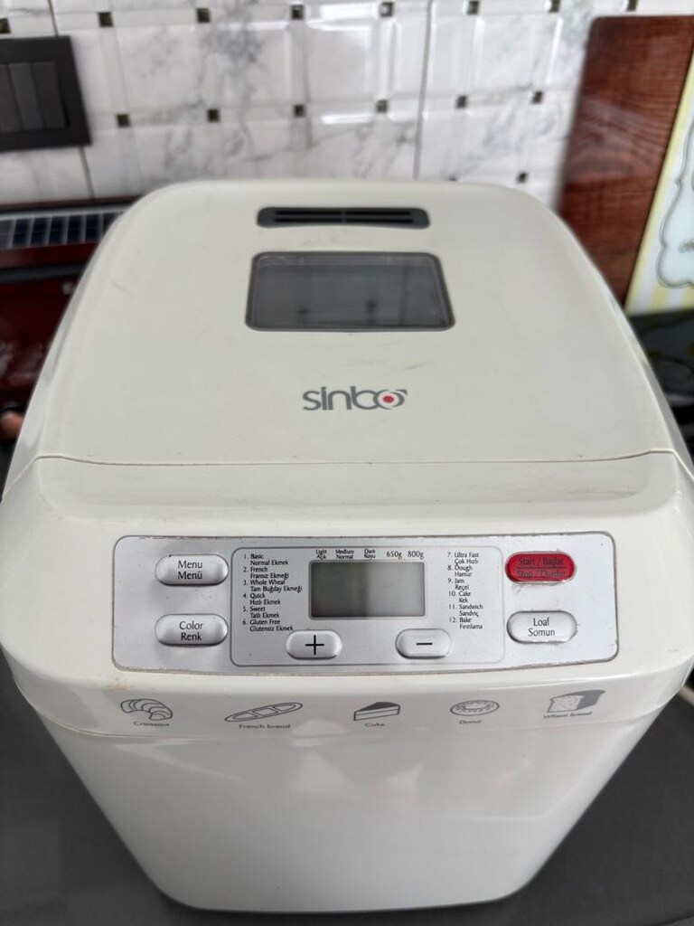 Sinbo Ekmek Yapma Makinesi 650W – Sorunsuz Çalışır - 2