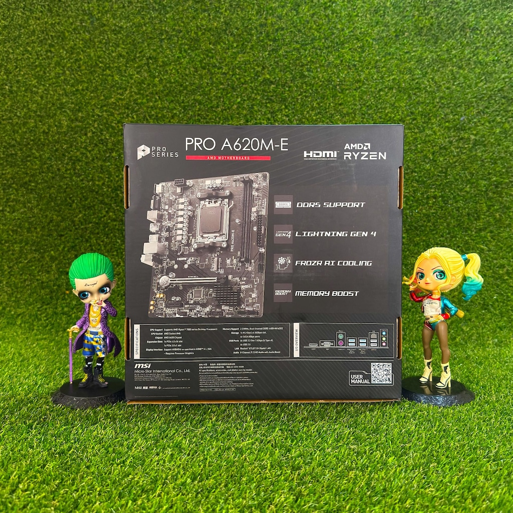 AMD RYZEN 5 7600 + MSI PRO A620M-E – AM5 SET - 5