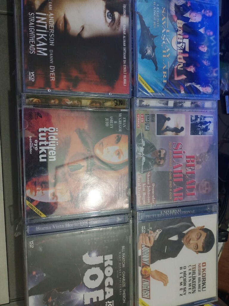 VCD KARIŞIK FİLM LOT - 7