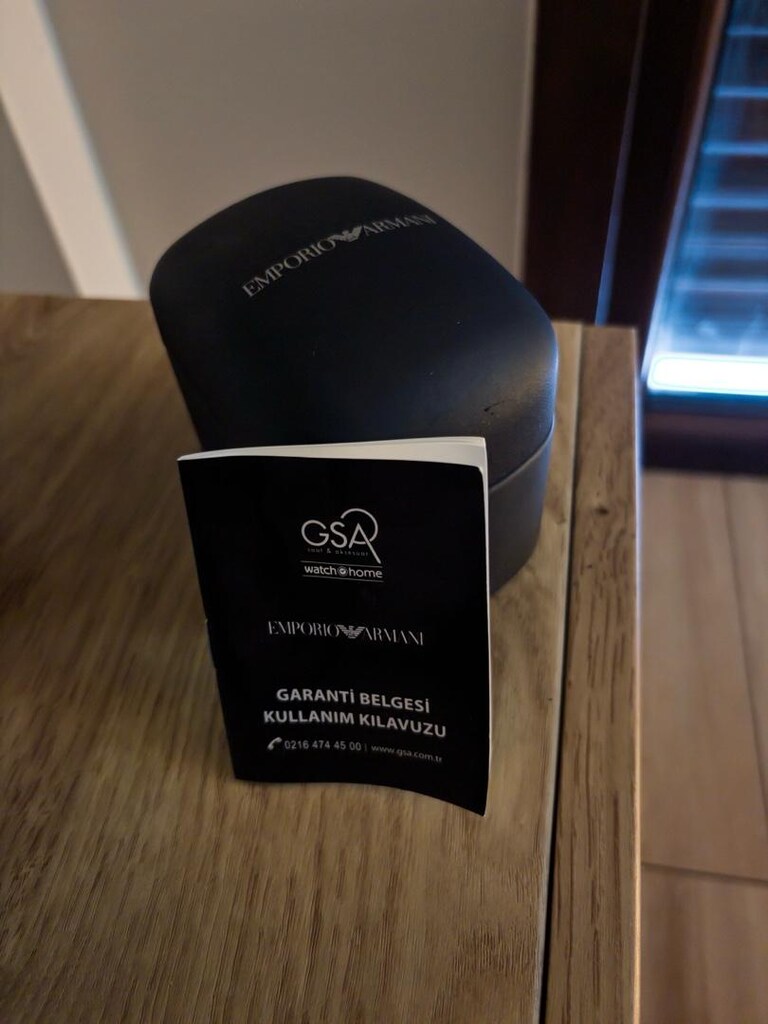Emperio armani erkek kol saati - 5
