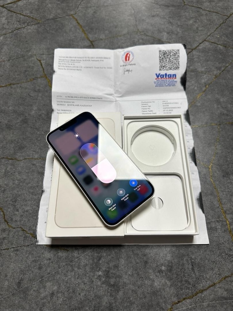 iPhone 13 yurtiçi kutulu faturalı 17 ay garantili pil 93 hatasız - 9