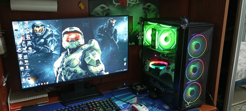 Asus RTX 3060 12G, i3 12100F, 2x8 (16 GB) RAM, 512G M2 SSD GAMING KASA - 13